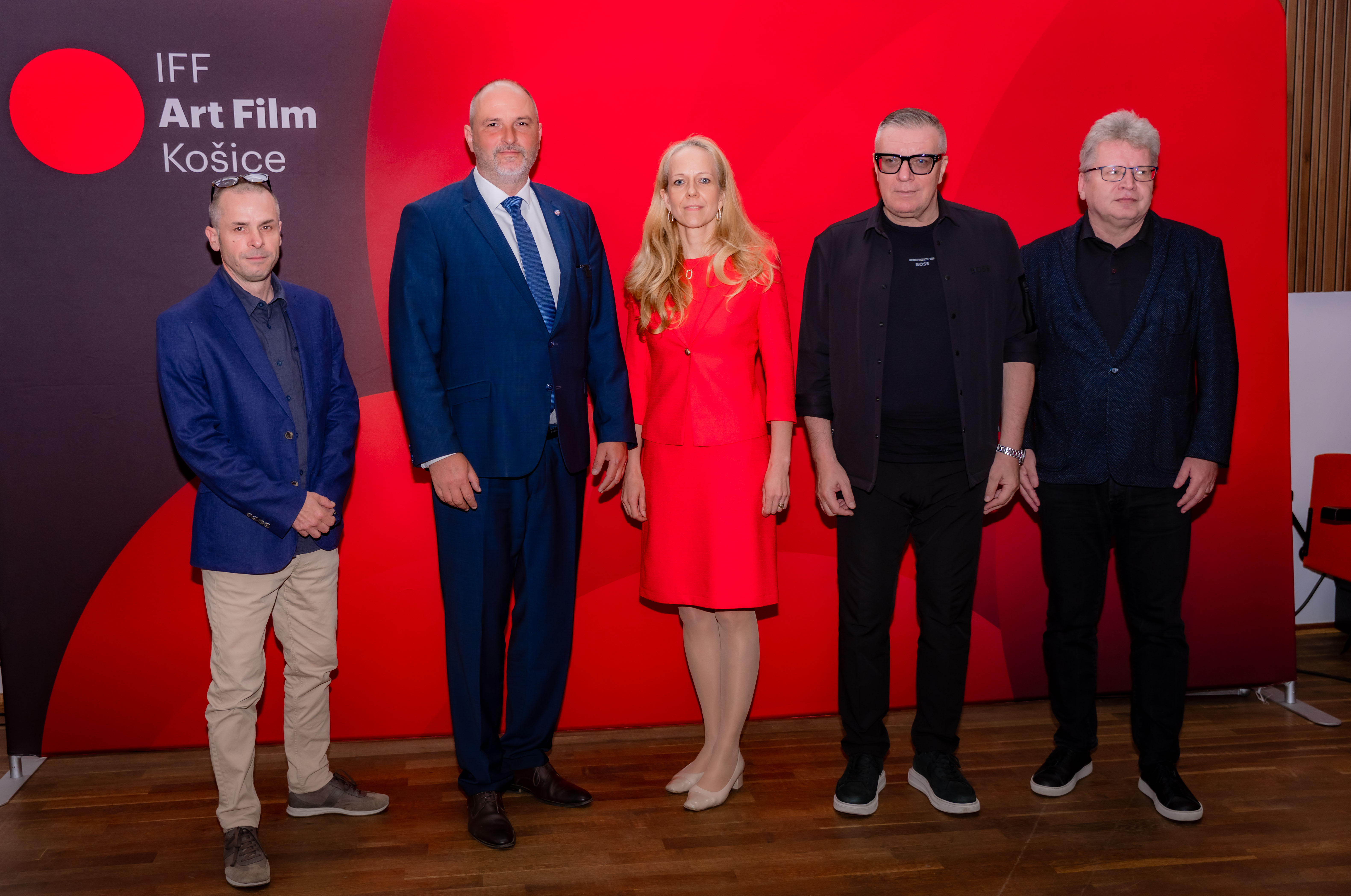 Tlacova konferencia - Medzinarodneho filmoveho festivalu ART FILM -1